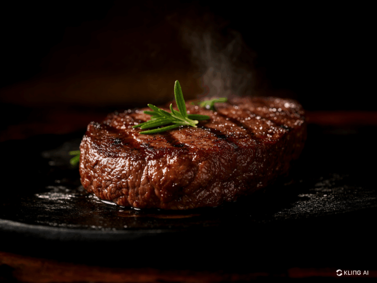 pastisolives_viande-entrecote Suggestion visuelle : Photo de viande saisie avec une belle croûte, et le four derrière