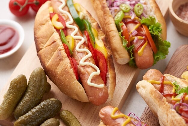 découvrez une sélection irrésistible d'accompagnements pour rehausser vos hot-dogs : sauces savoureuses, garnitures croustillantes et recettes originales qui raviront vos papilles et sublimeront vos moments de convivialité !