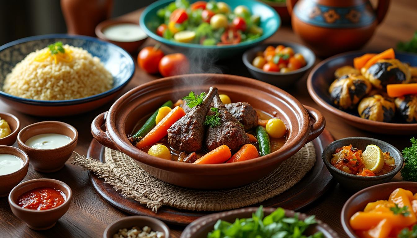 découvrez des idées simples et savoureuses d'accompagnements pour sublimer vos plats de tajine et ravir vos papilles.