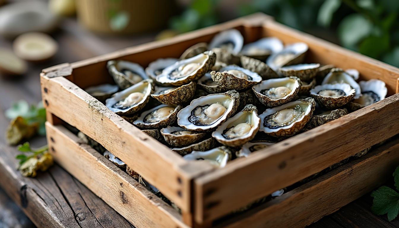 découvrez combien d'huîtres n°3 se trouvent dans une bourriche, avec des informations détaillées sur leur quantité et leur poids pour mieux choisir et apprécier ce fruit de mer.