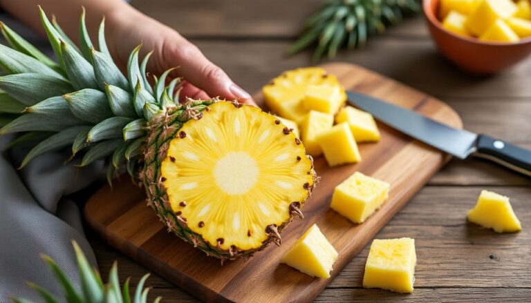 découvrez des astuces simples et efficaces pour savoir si un ananas est mûr. apprenez à choisir le fruit idéal pour savourer toute sa fraîcheur et son goût sucré.