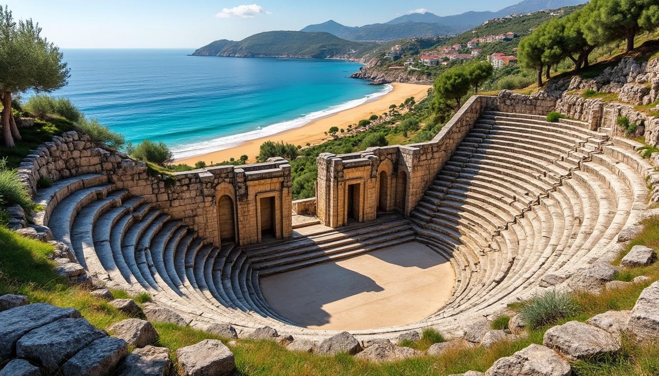 explorez durrës en albanie : visitez son amphithéâtre antique remarquable et profitez de ses plages dorées pour des vacances alliant histoire et détente.