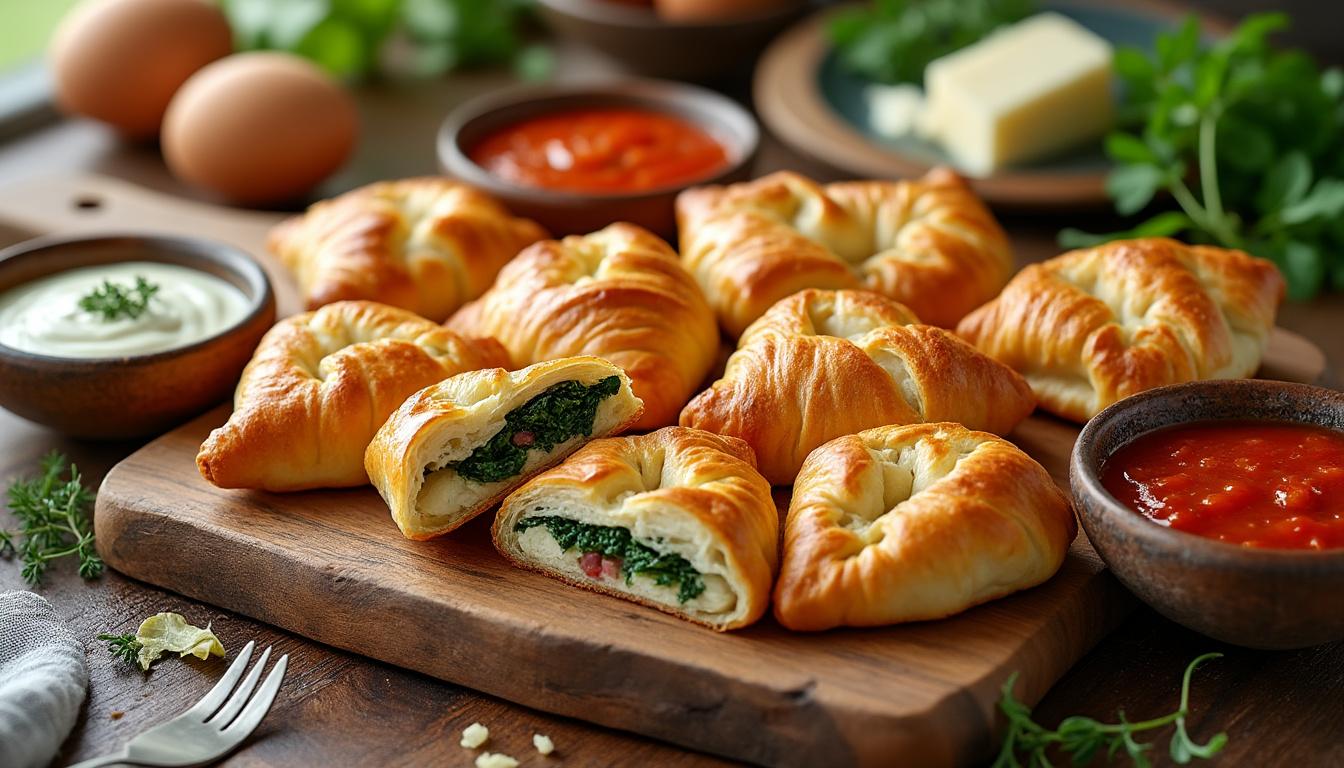 découvrez des recettes faciles et rapides de feuilletés apéro à préparer à l'avance, parfaits pour vos moments conviviaux et improvisés.