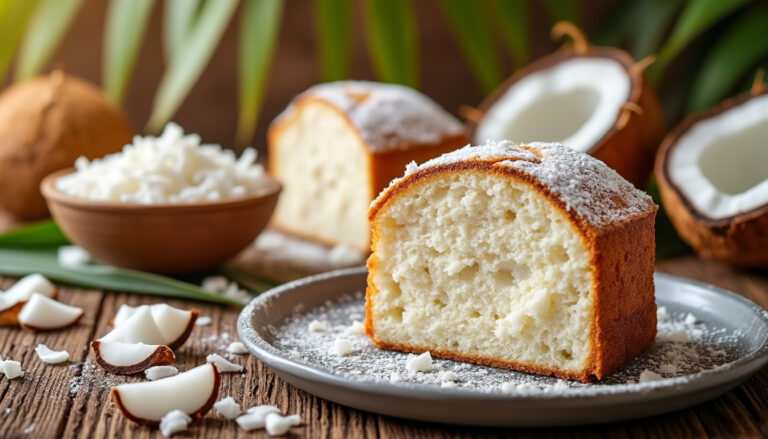 découvrez notre recette facile et rapide pour un gâteau noix de coco moelleux, parfait pour toutes les occasions et les gourmands.