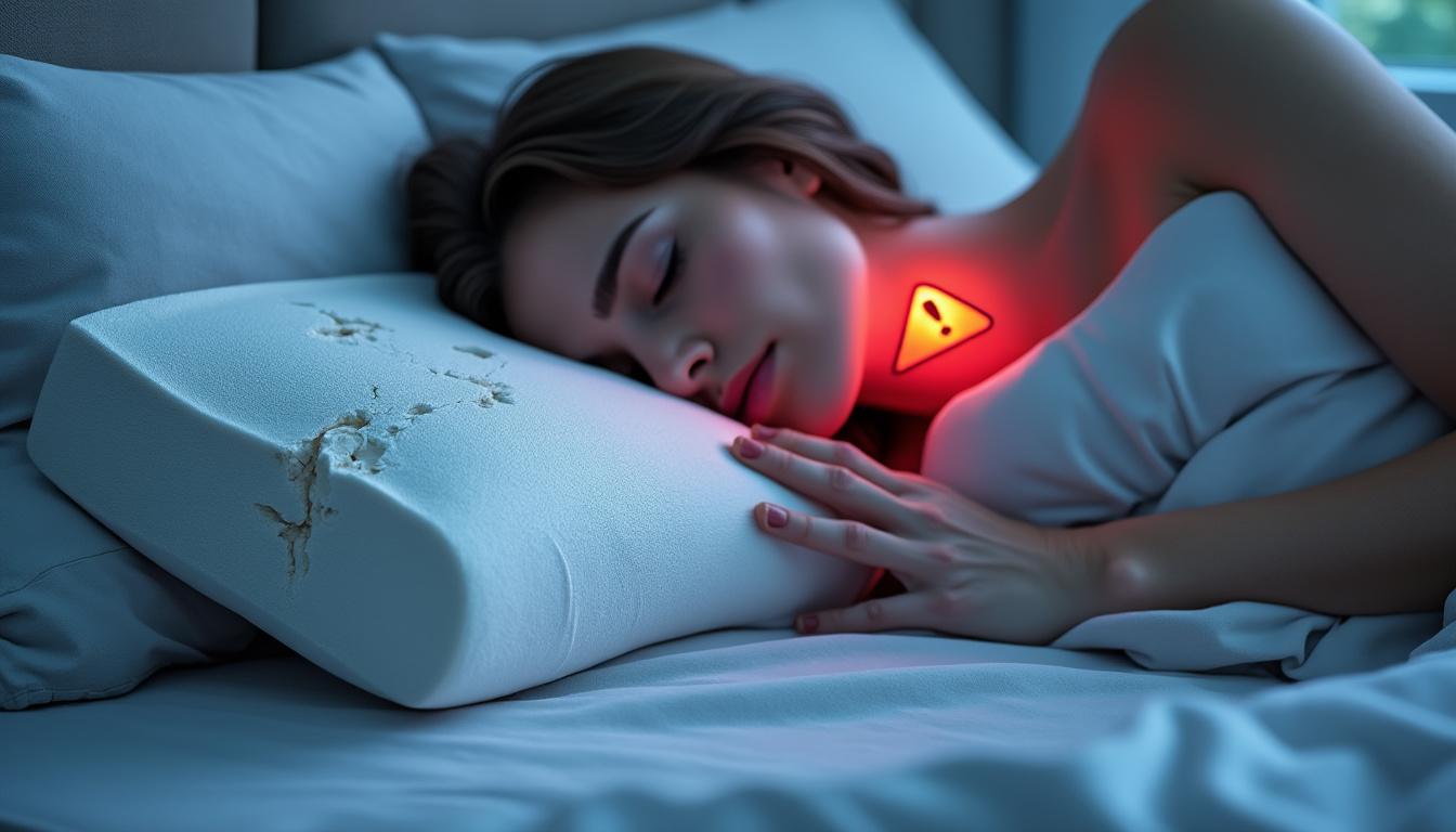 découvrez les risques potentiels des oreillers à mémoire de forme pour la santé et nos conseils pour choisir un oreiller sûr et confortable.
