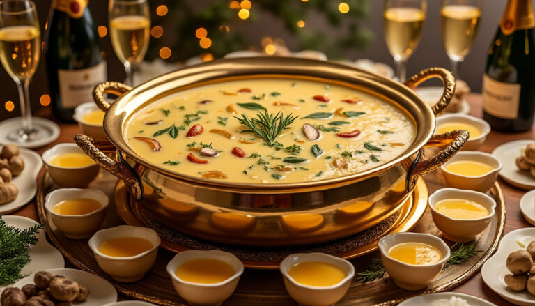 découvrez une recette facile de soupe champenoise parfaite pour régaler 30 personnes lors de vos fêtes et célébrations.
