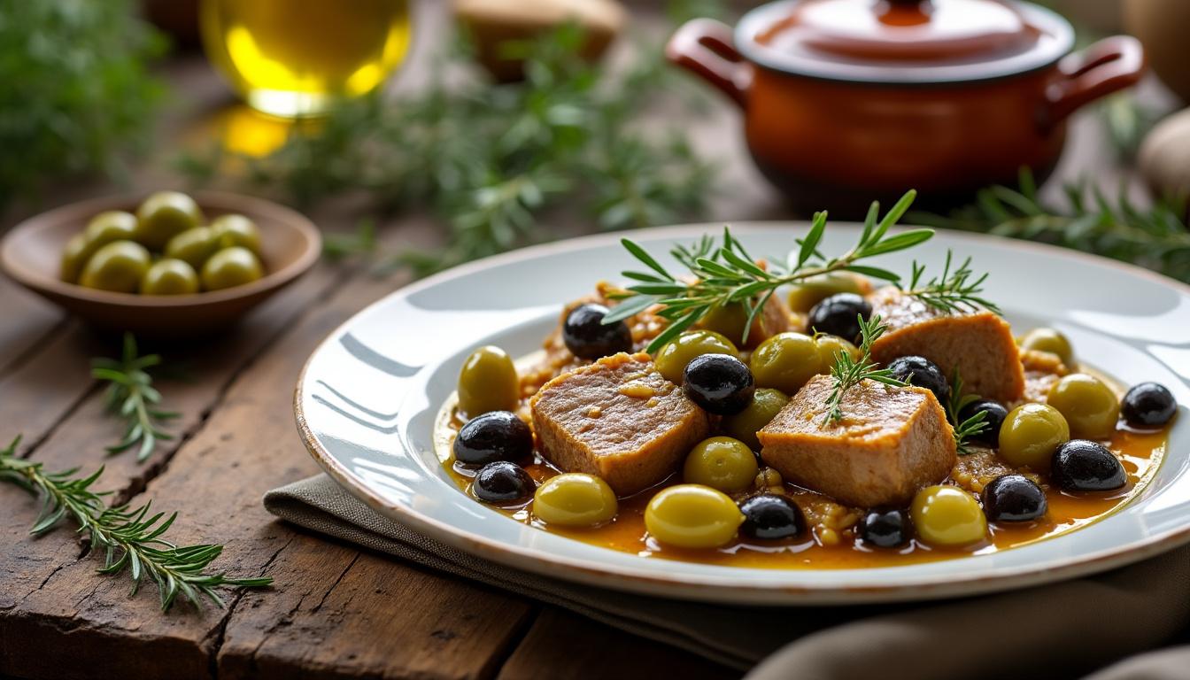 découvrez la recette traditionnelle du veau aux olives de ma grand-mère, un plat facile à préparer qui ravira toute la famille avec ses saveurs authentiques.