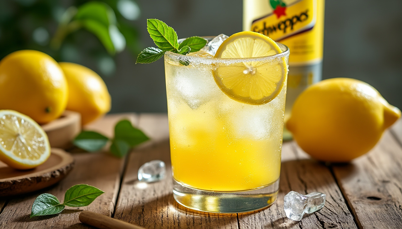 découvrez une recette facile et rafraîchissante de cocktail au limoncello et schweppes, idéale pour toutes vos occasions estivales.