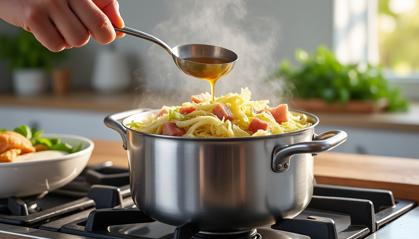 découvrez comment réchauffer une choucroute délicieusement sans la dessécher, grâce à nos astuces simples et efficaces pour préserver toute sa saveur et sa texture.