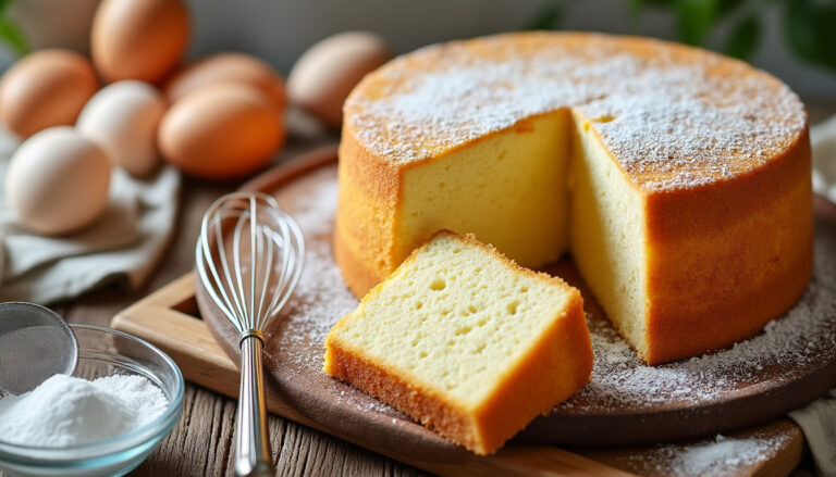découvrez notre recette facile et rapide pour un gâteau aux blancs d’œufs moelleux, parfait pour un dessert léger et savoureux.