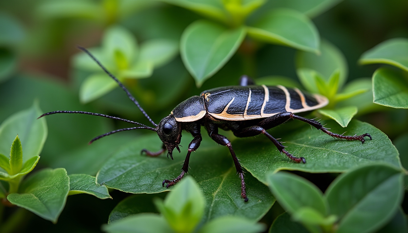 découvrez comment identifier le cafard de jardin noir et blanc et adoptez des méthodes efficaces pour prévenir leur apparition dans votre jardin.