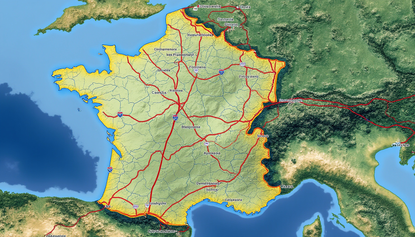 découvrez la carte complète du réseau france autoroutes et planifiez vos itinéraires pour 2024. informations actualisées pour un voyage sûr et efficace.