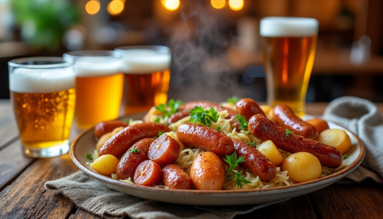 découvrez quelle bière choisir pour accompagner parfaitement une choucroute réussie et sublimer vos repas traditionnels alsaciens.