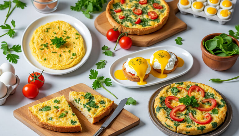 découvrez des recettes salées simples et rapides pour utiliser efficacement vos œufs entiers et régaler toute la famille.