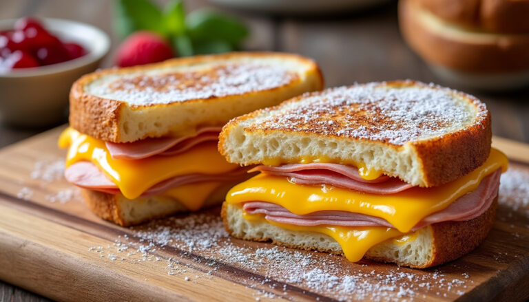 découvrez notre recette facile et rapide du sandwich monte cristo, un délicieux mélange de saveurs parfait pour un repas gourmand en toute simplicité.