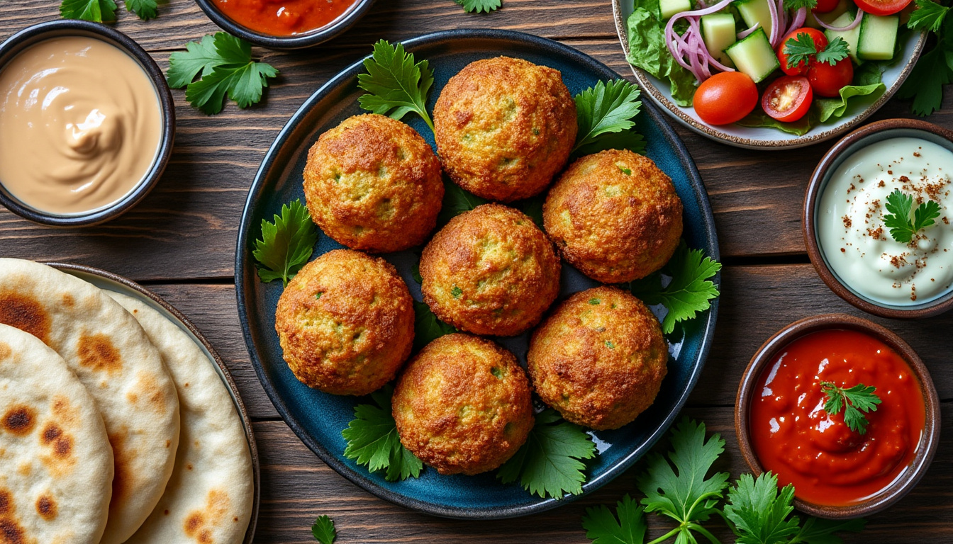 découvrez nos idées d'accompagnement pour falafels avec des sauces savoureuses, des salades fraîches et des pains pita moelleux pour un repas gourmand et équilibré.