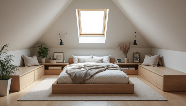 découvrez des astuces pratiques pour aménager efficacement une chambre sous comble avec une hauteur très basse et optimiser chaque mètre carré de votre espace.