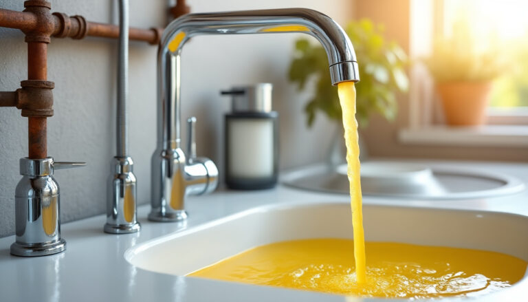 découvrez les causes fréquentes de l'eau jaune au robinet et apprenez comment y remédier grâce à des solutions efficaces pour retrouver une eau claire et saine.