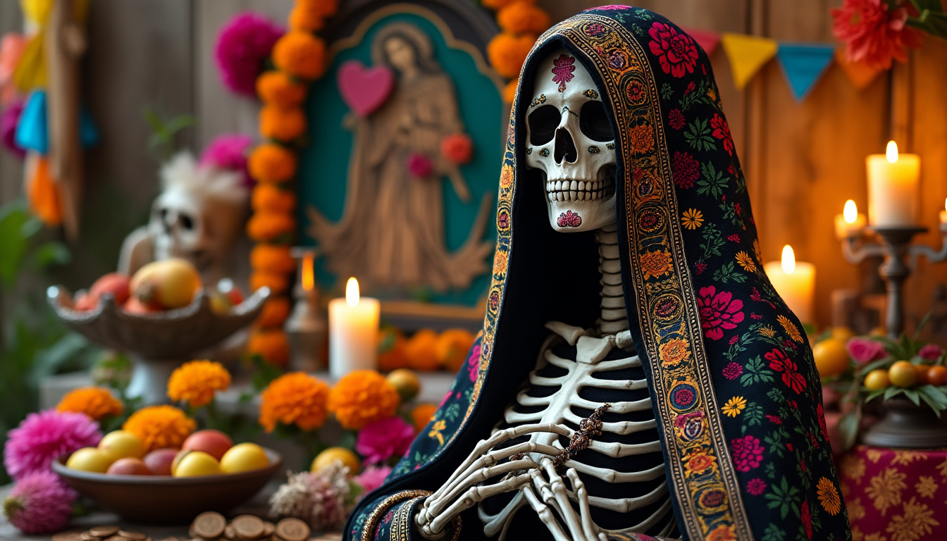 découvrez la signification, le culte et les symboles de la santa muerte au mexique, une figure mystique et culturelle riche en traditions.