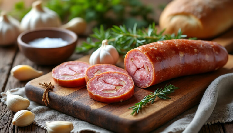 découvrez notre recette savoureuse de saucisson à l'ail, ses bienfaits pour la santé et nos conseils pour une dégustation parfaite.