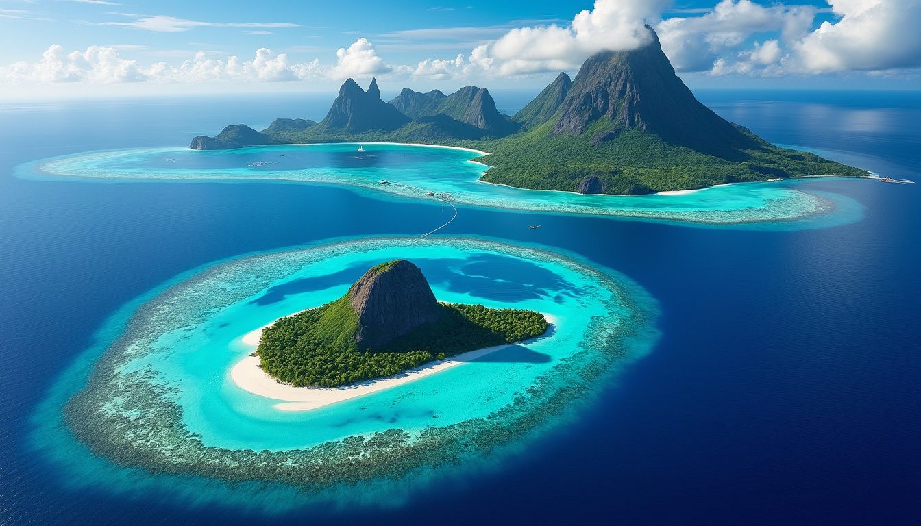 découvrez où se trouve bora bora sur la carte du monde et calculez sa distance exacte depuis les principales destinations.