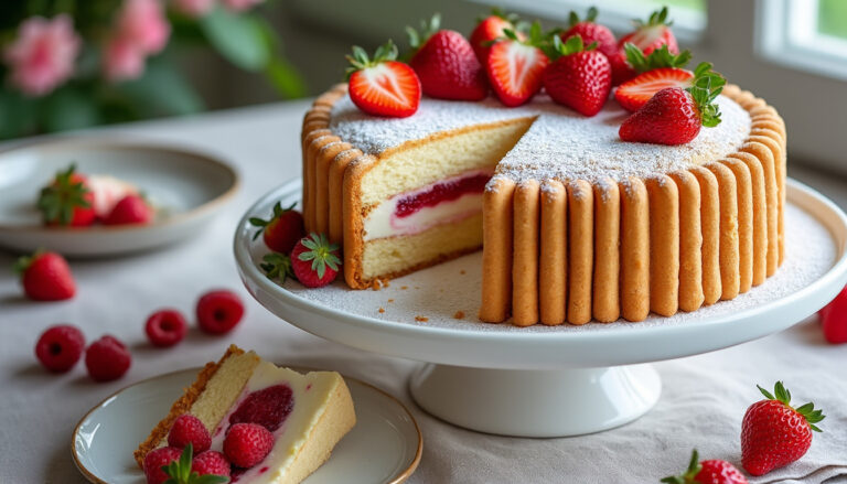 préparez un délicieux gâteau aux boudoirs facile et rapide, avec des ingrédients simples et une recette maison idéale pour un dessert gourmand.
