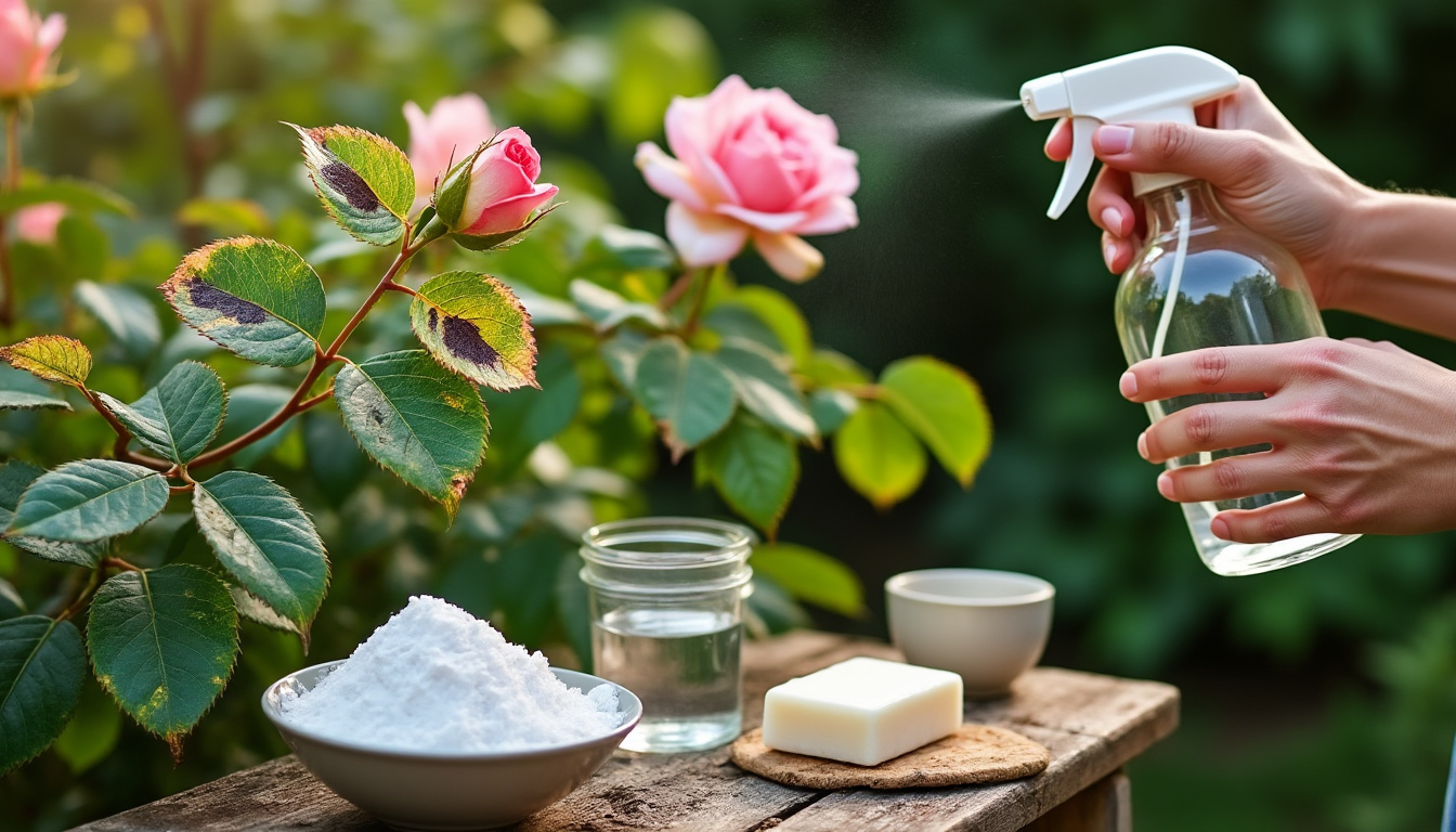 découvrez des remèdes de grand-mère naturels et efficaces pour traiter les maladies des rosiers et préserver leur beauté au fil des saisons.